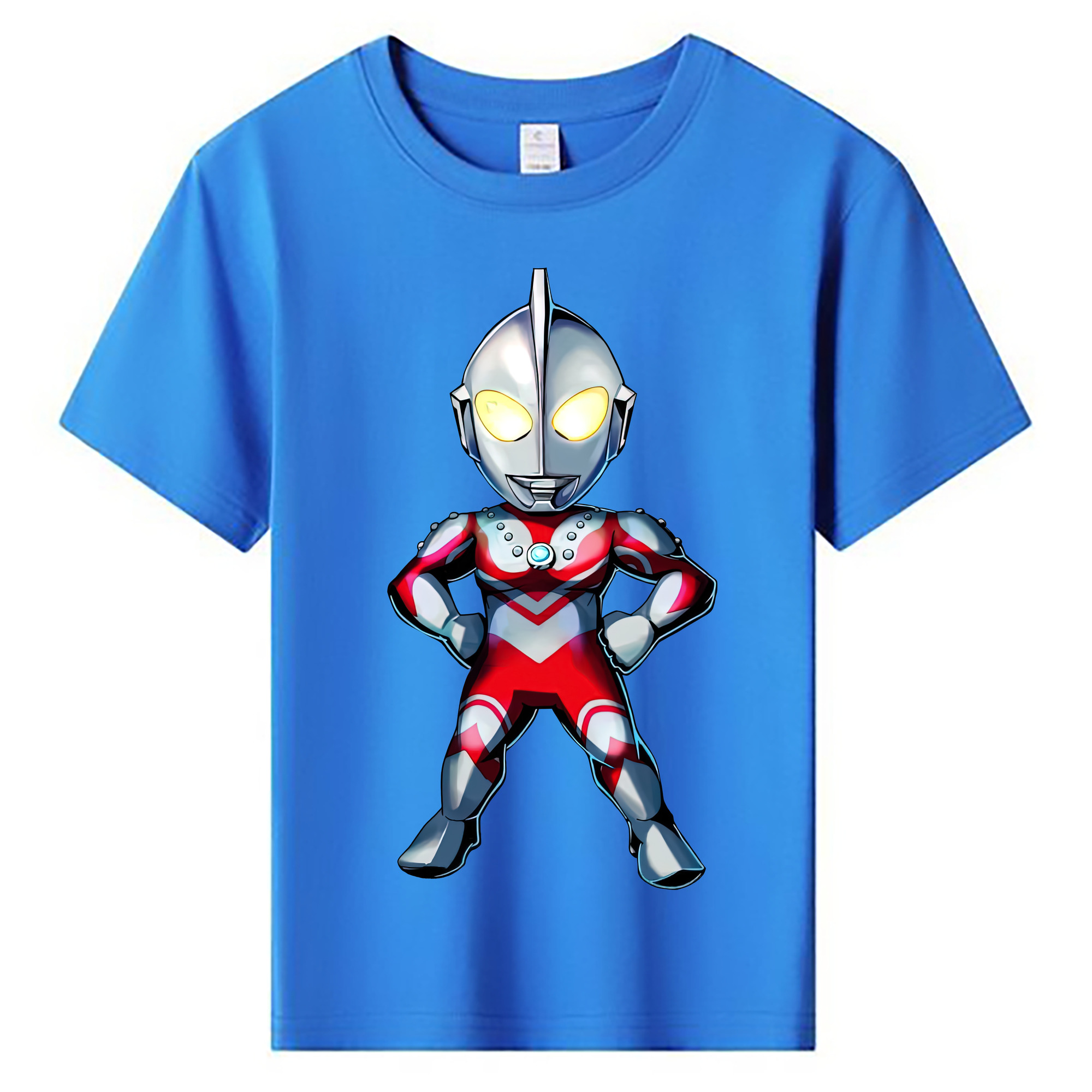 （画像用） ウルトラマン Ultraman 綿100％キッズTシャツ（フロントプリント）